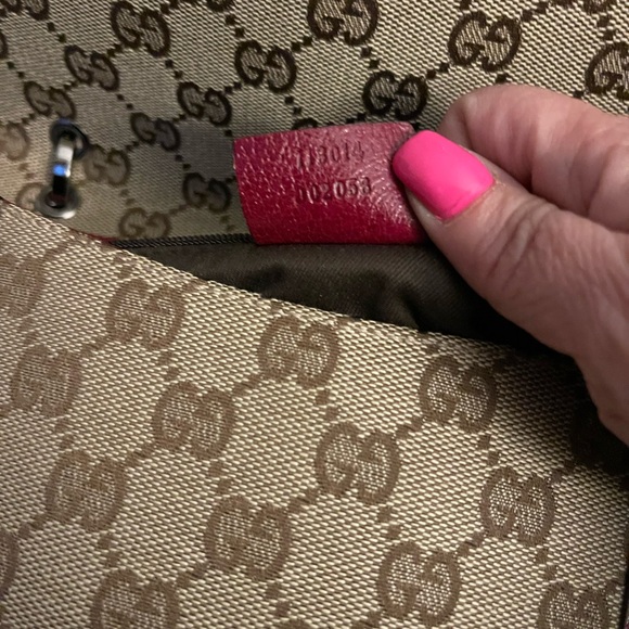 Gucci -GG Canvas FlapShoulder bag* Authentic - Picture 7 of 9